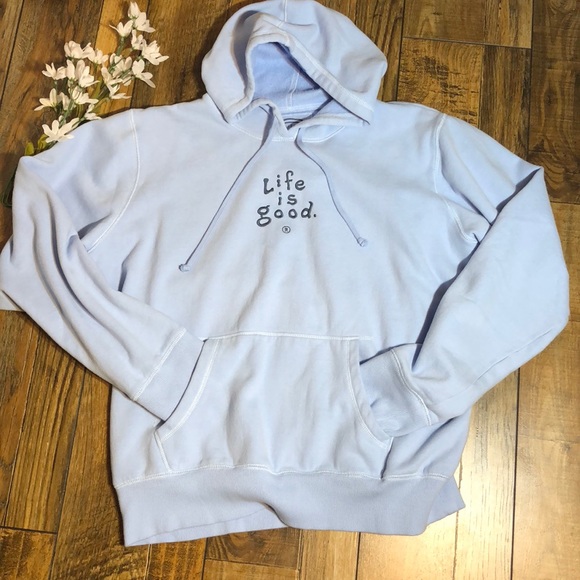 life is good hoodie